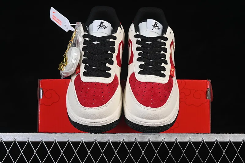 All categories Nk Air Force 1 Air Force series Nk Air Force 1 Low Air Force low-top Nike Air Force 1'07 Low gilt Year of the Horse Air Force 1 low-top casual sneakers XL1982-334